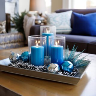 25 Best Blue And Silver Christmas Decor Ideas - Kyla G Home